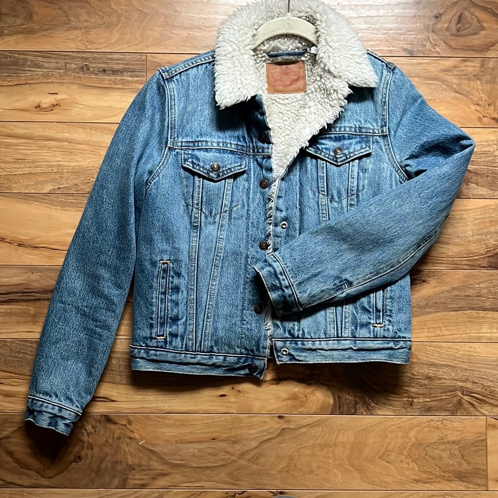 Levi Sherpa Denim Jacket